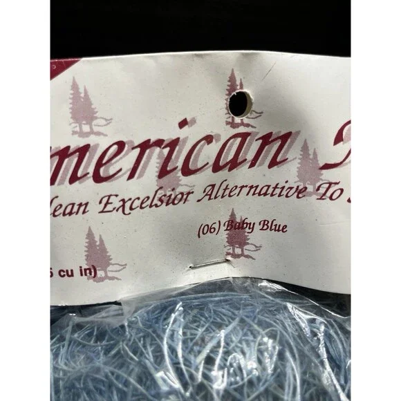 American Moss Baby Baby #06 Natural Excelsior 45 cubic in. Non-Toxic Wood Fibers - Picture 4 of 8